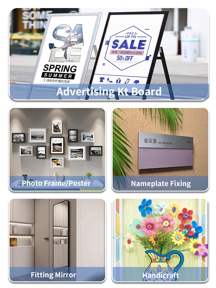 흰색 강력한 접착 양면 폼 테이프 밀봉 방수 고정 설치 벽 충돌 방지 도어 및 창 사운드