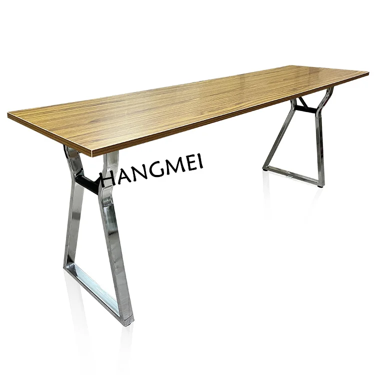 #Event Furniture Folding Wooden IBM Fireproof Board Rectangular Banquet Table