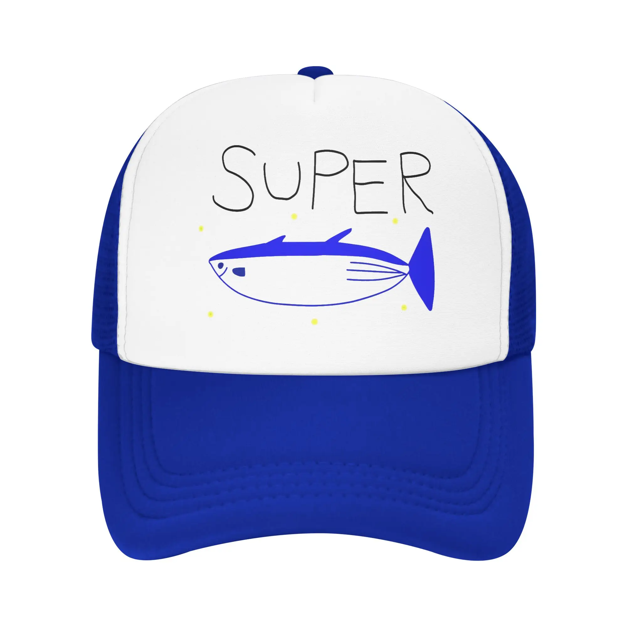 Super Tuna - Funny Tuna Fish Merch Mesh Foam Trucker Hat Summer Outdoor  Mesh-back Snapback Cap Stylish Adjustbale
