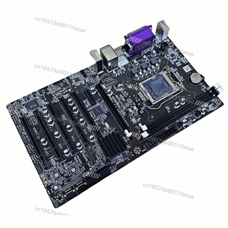 H61 DVR Industrial Control Computer Motherboard 1155 Security Monitoring Power Off Restart 5 PCI Built-in COM Interfaces