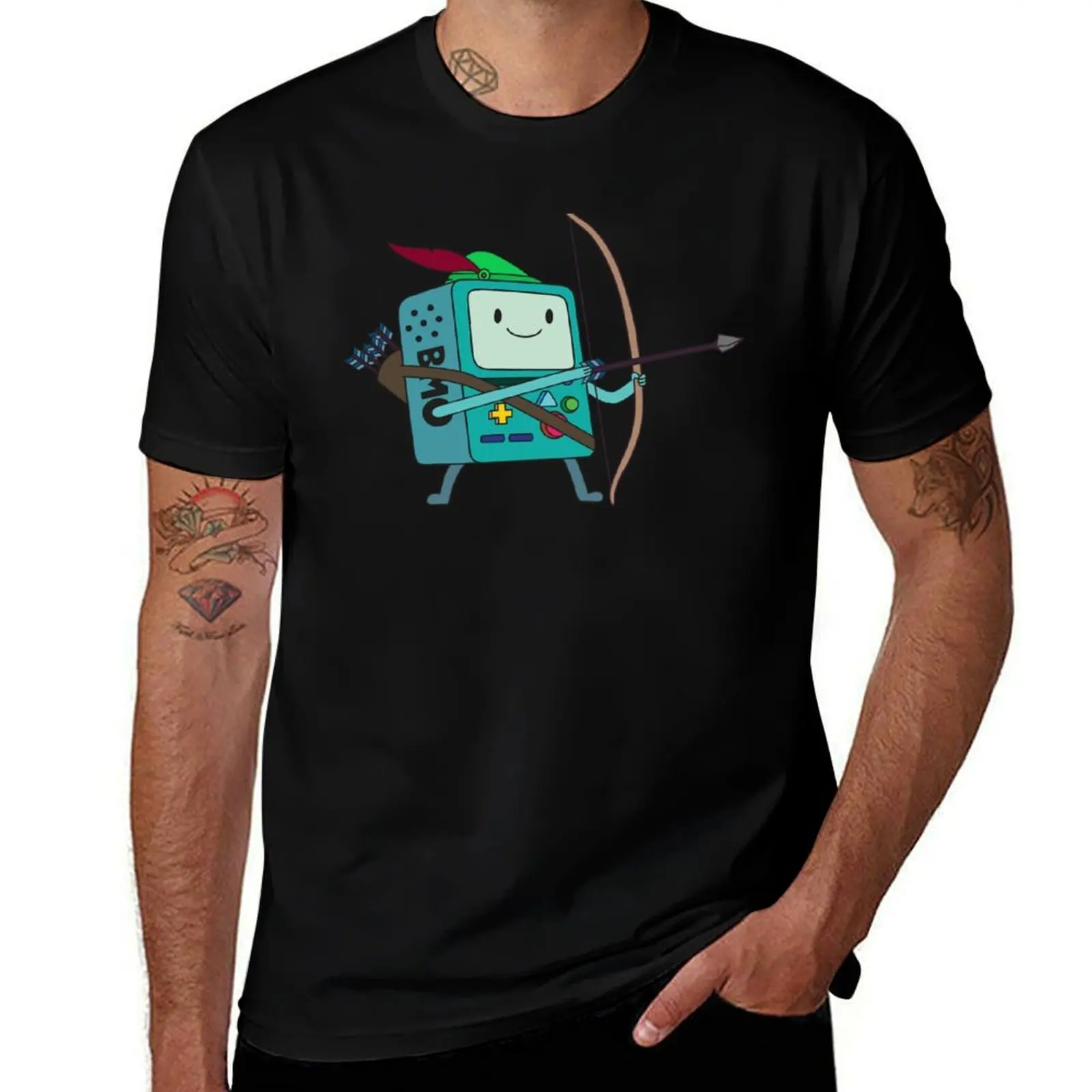 

BMO can do it T-Shirt Short sleeve tee cheap stuff graphic shirts mens clothing