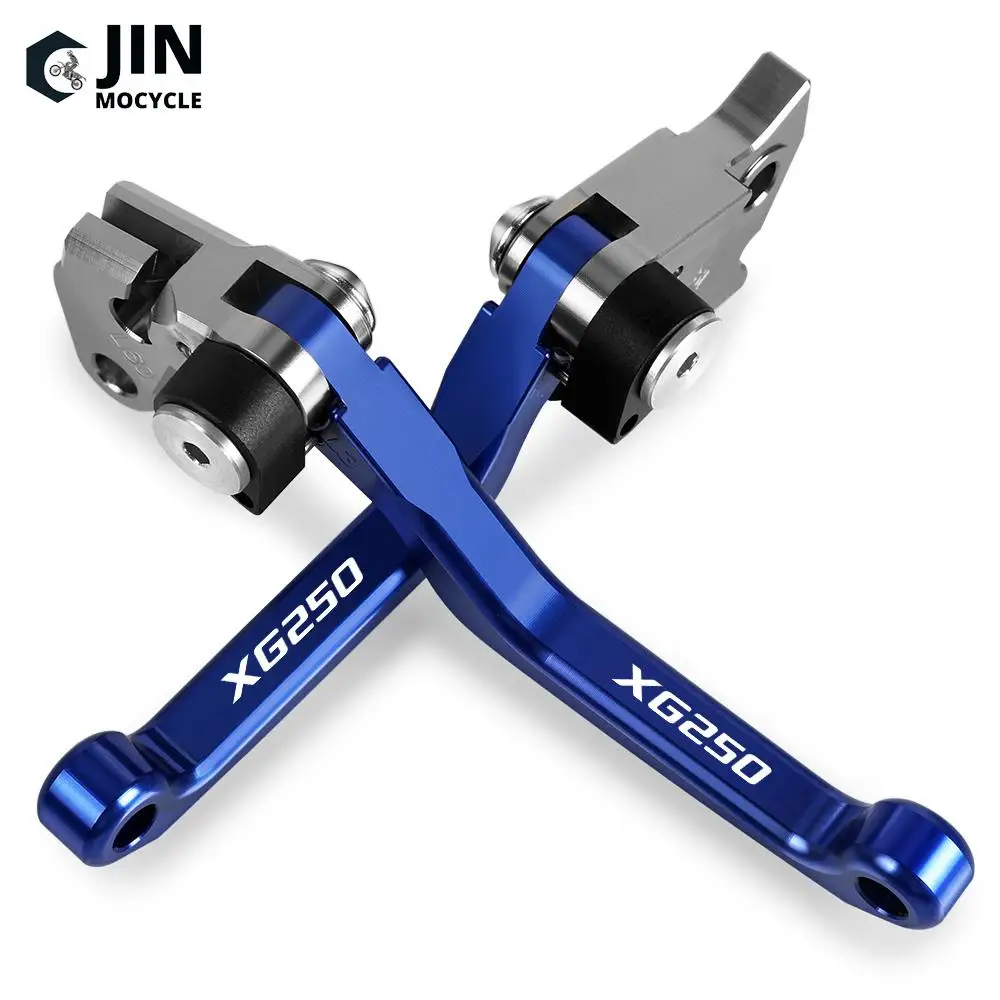 Motorcycle Accessories Motocross Pivot Brake Clutch Levers Dirt Bike FOR YAMAHA XG250 TRICKER 2004 2005 2006 2007 2008 2009 2010