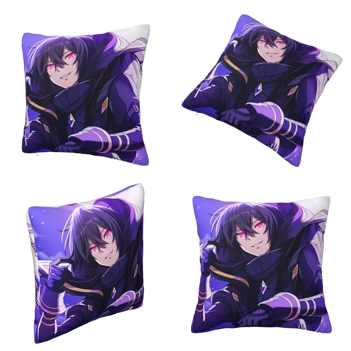 The Eminence In Shadow Anime Square Pillowcase Cushion Cover Pillow Case Throw Pillow Cover for Home Bedroom Car