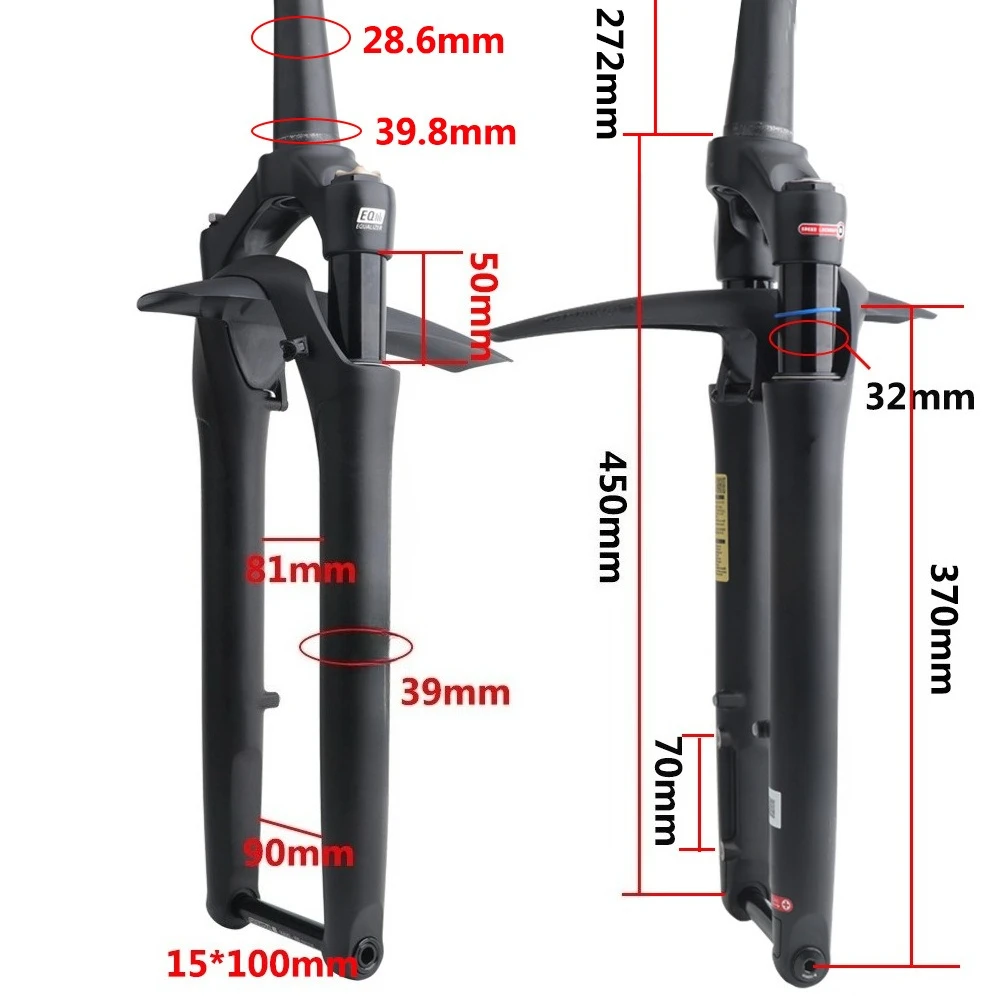 SUNTOUR GVX Road Bike Off-Road Front Fork 700C Bicycle Disc Brake Front Fork Gravel Air Fork