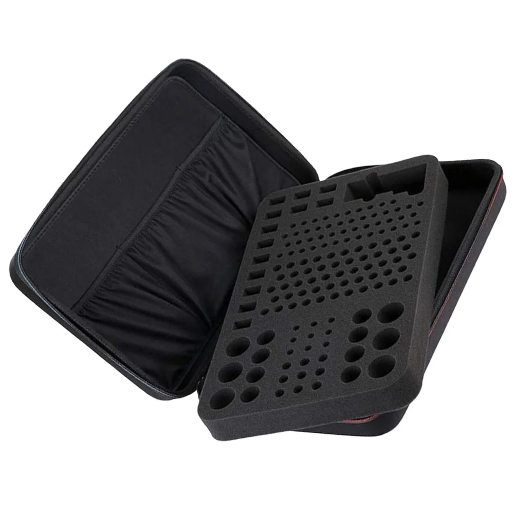 

Organizer Solid Eva Shockproof Durable Storage Case Large Capacity for Lithium Batteries Travel Holder Box