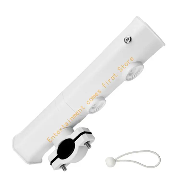 

Plastic Fishing Rod Holder Adjustable Rotate Rod Rack Plastic Fishing Rod Tube Bracket Socket Easy to Install 55KD