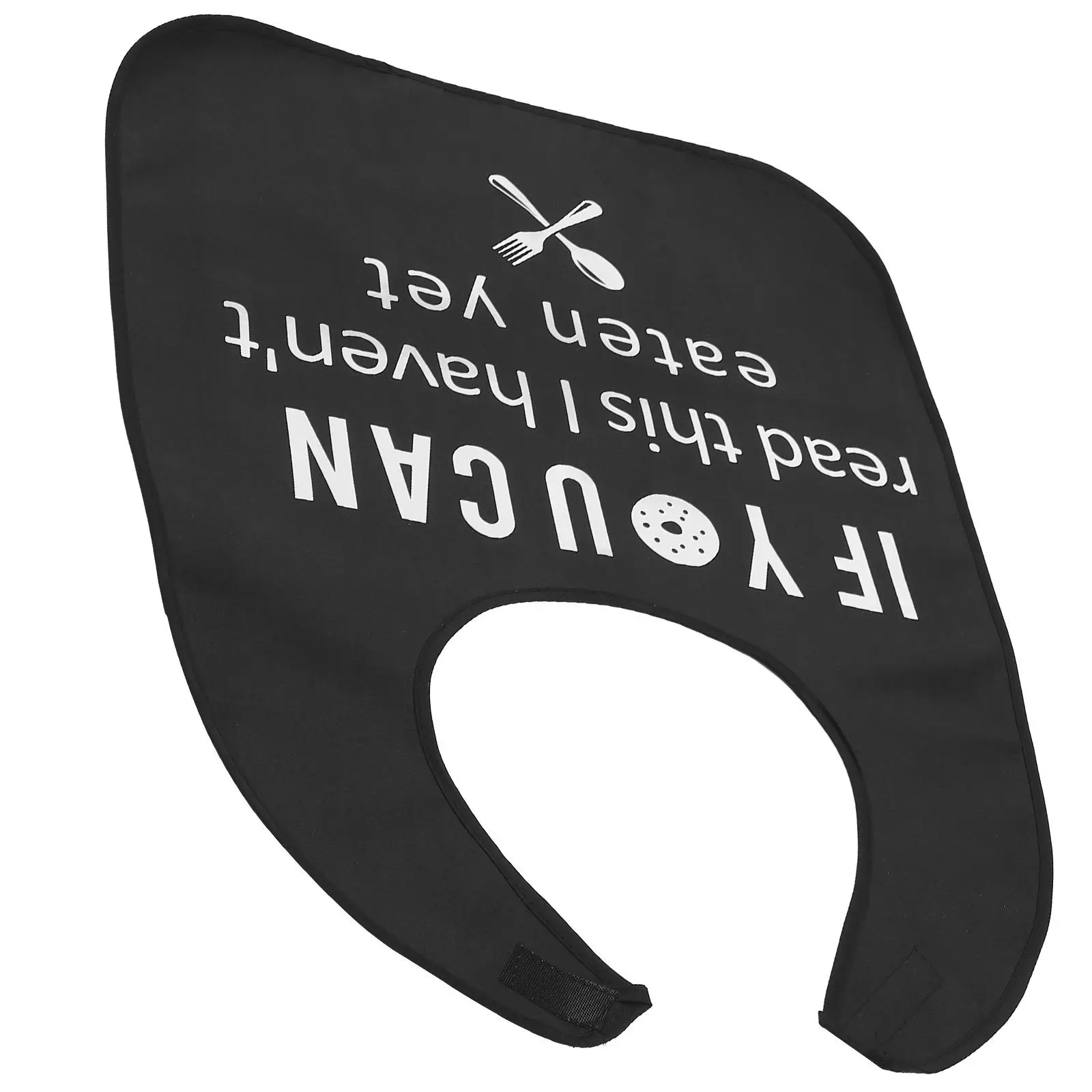 

Wear-Resistant Adult Waterproof Bib Reusable Delicate Dinner Eating Bib for Elderly Men Women Household Clothing Protector