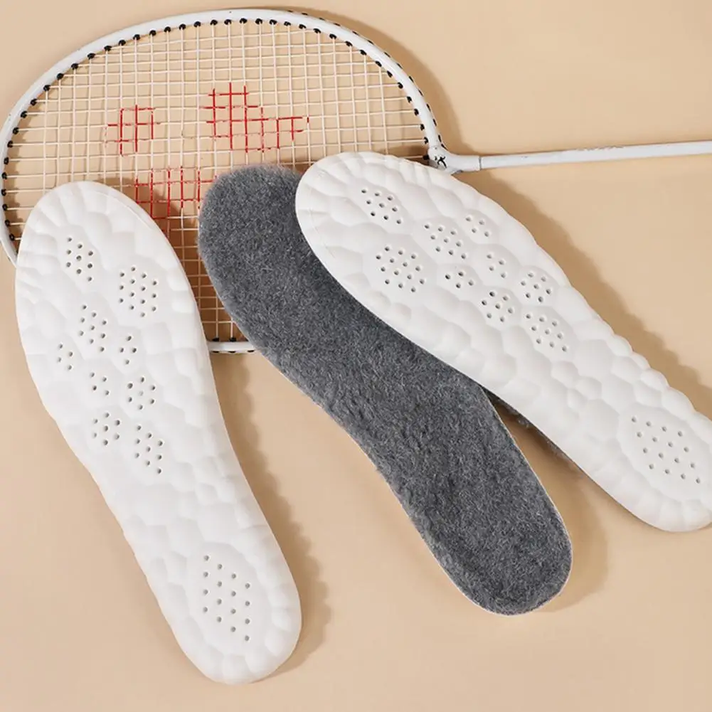 إدراج حذاء مريح النعال الصوف المريحة للنساء حذاء رجالي لينة رقيق إدراج ل أحذية الشتاء النعال الدافئة تنفس #2