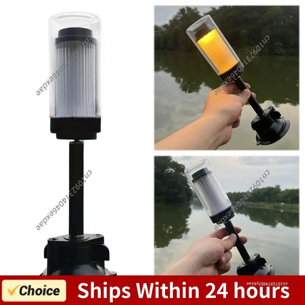 

10In Boat Back Navigation Light IP65 Waterproof White Navigation Boat Light White LED Stern Light for Marine Pontoon Small Boat