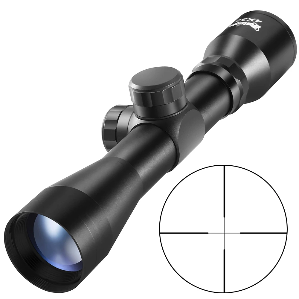 4X32 Rifle Scope Compact Scope Hunting Sight with 11mm/20mm Scope mount