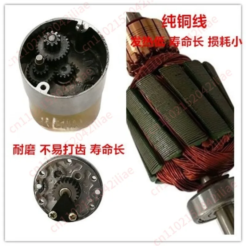Permanent magnet DC motor 12V miniature adjustable speed forward and reverse motor high power