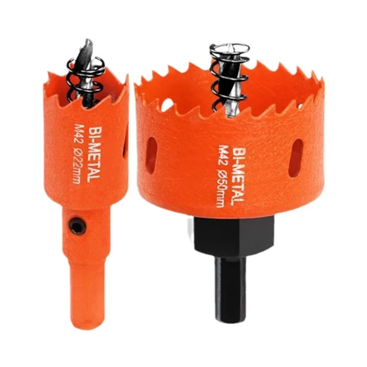 Hole Saw Woodworking Bi-Metal Multi-Function Universal Cutter for Drywall Metal Plastic PVC Circular Drill Bit