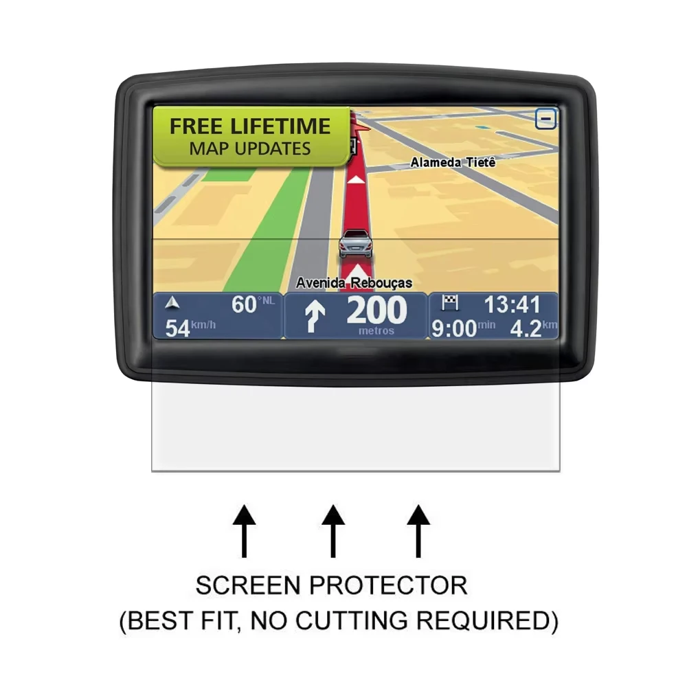 3x المضادة للخدش واضح LCD واقي للشاشة درع فيلم ل TomTom Start 45 45M 45TM M TM 4.3 "GPS مركبة GPS الملحقات