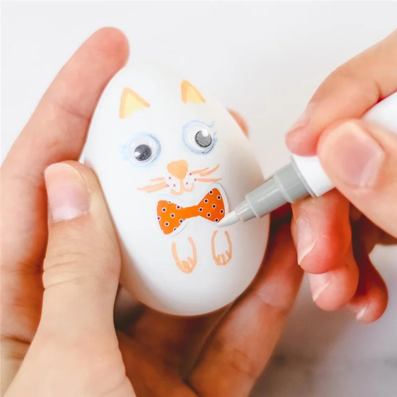 ABKY-50Pcs อะคริลิค-สีปากกาเปลี่ยน Nibs 50Pcs 0.7 มม.เครื่องหมายปากกาเคล็ดลับเติมสีปากกา Nibs สําหรับเครื่องหมายสี