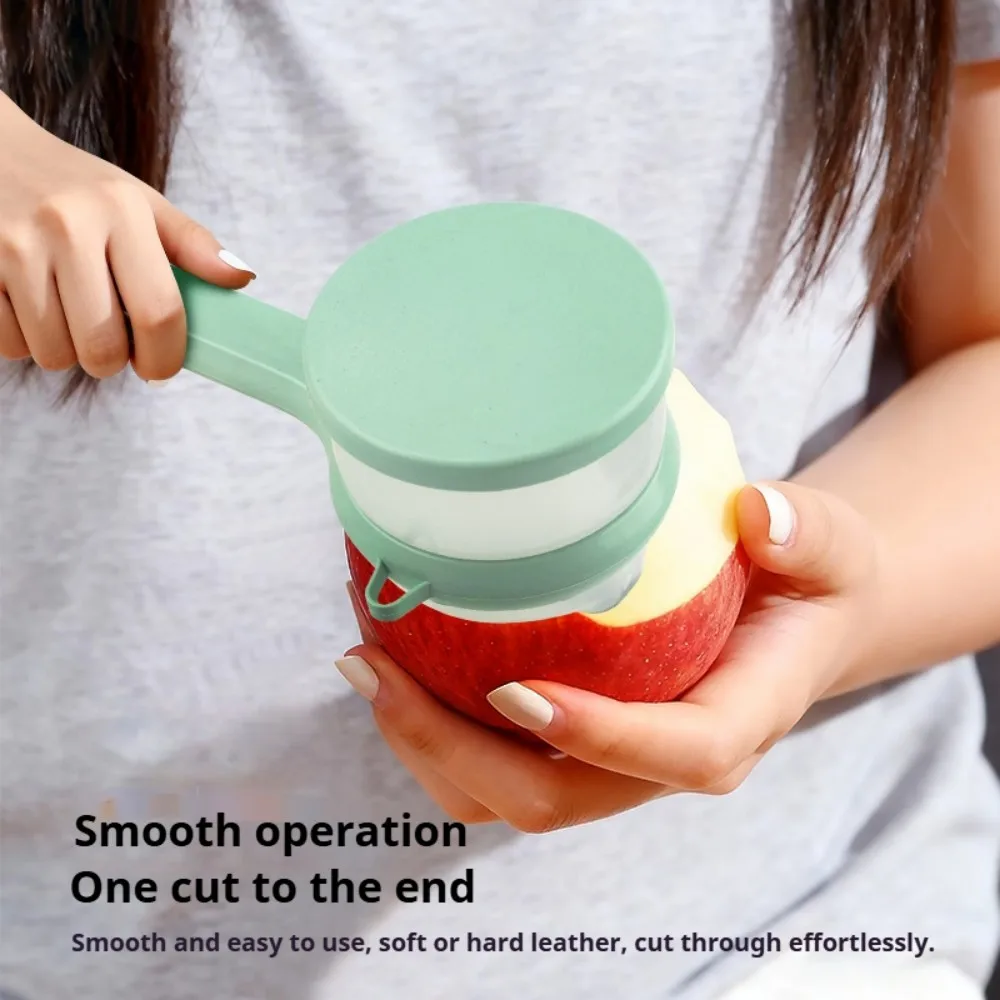 1pc Fruit Vegetable Peeler With Built-in Storage Container, Anti-Splash Potato Apple Peeler, Sharp Stainless Steel Blade, Hanging Hole Design, Easy Clean Kitchen Gadget