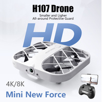 JJRC H107 Camera Real-Time Transmission 360 Degree Grid Small Remote Control Plane Flip mini Drone Quadcopter Gift for boys