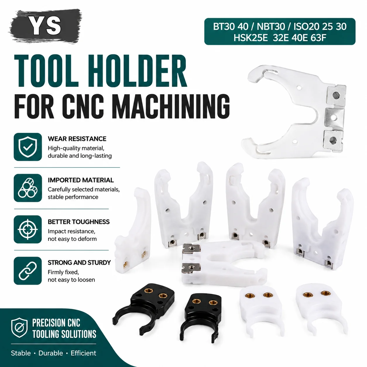 BT30 BT40 NBT30 HSK25E HSK32E HSK40E HSK63F ISO30 ISO20 ISO25 Engraver Tool Holder Clamp for CNC Machine ATC Spindle Accessories