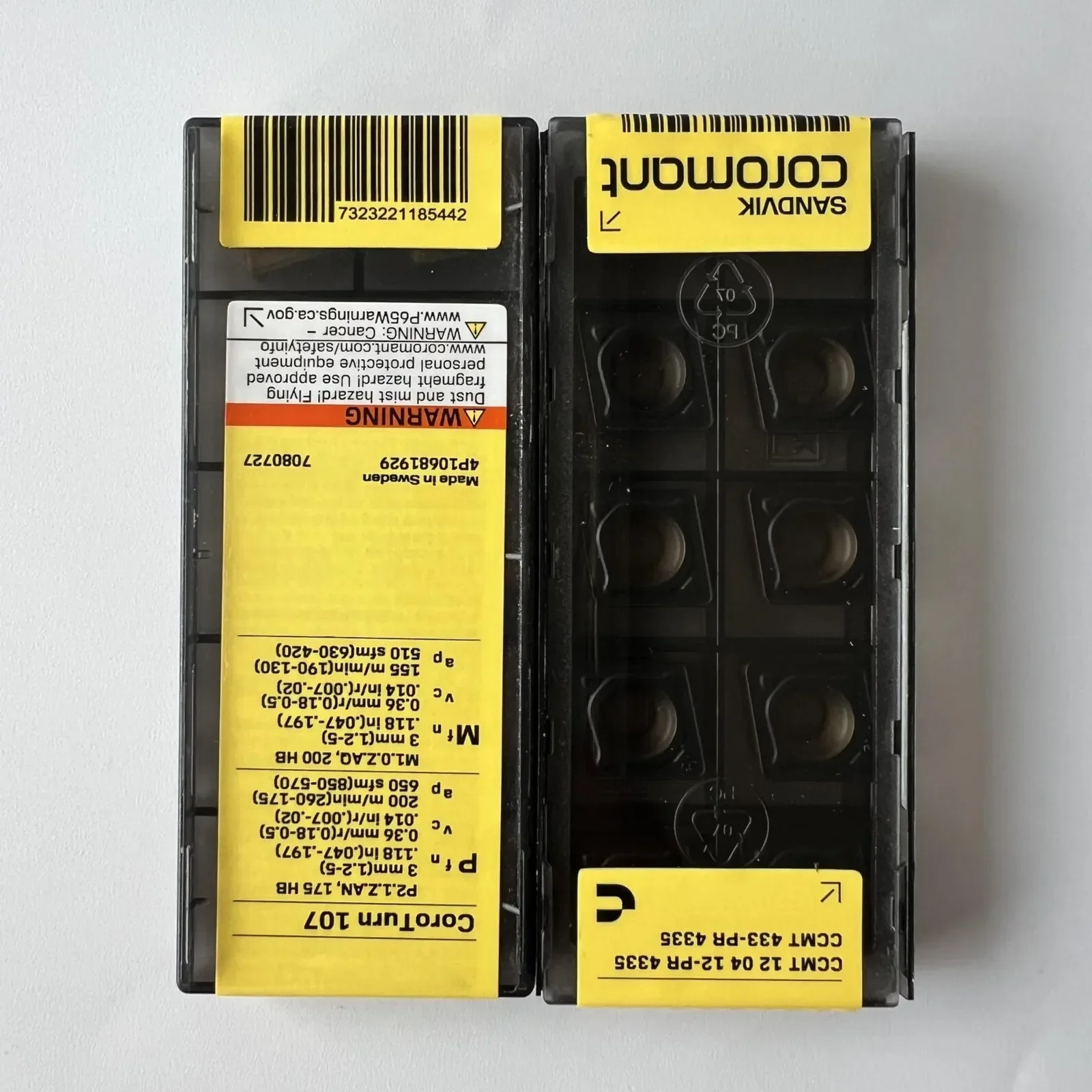 

SANDVIK-Coromant / CCMT120412-PR 4335 / 10 Pcs