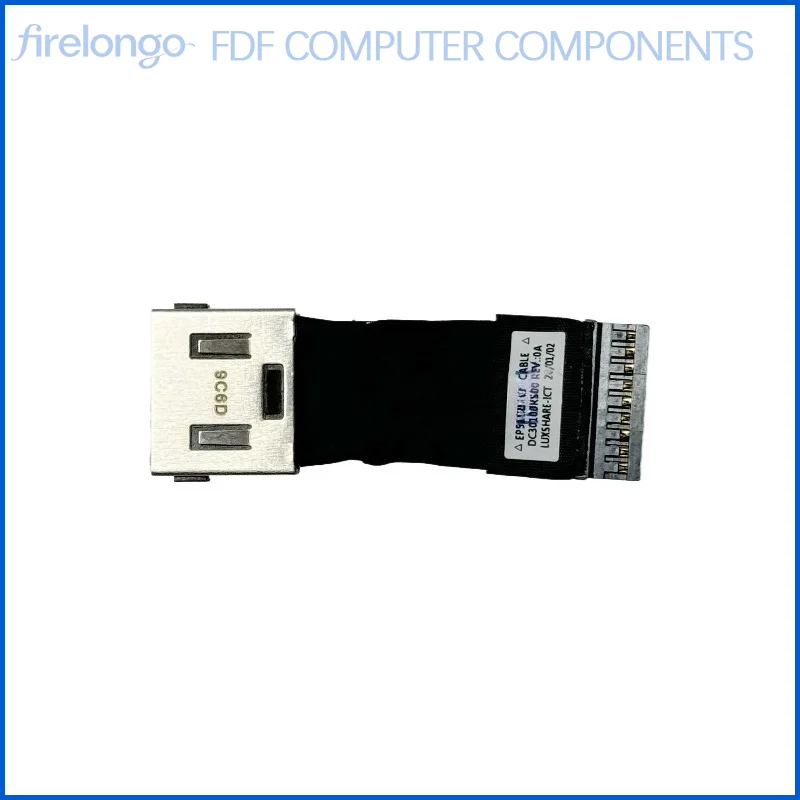 Replacement DC Power Charger Jack Port Cable Wire For Lenovo Thinkpad P53 P70 P71 P72 P17 P16 P15 T15G Laptop Motherboard
