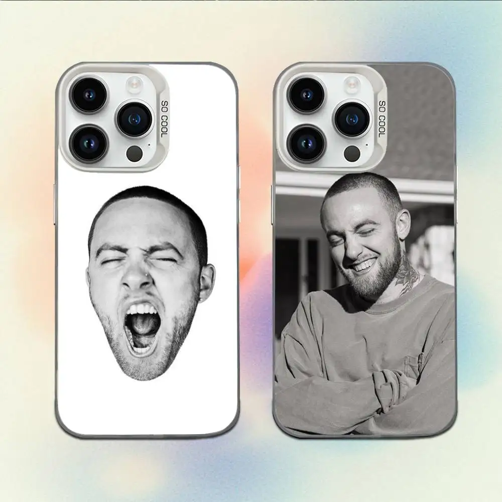 

M-Mac M-Miller Balloonerism Phone Case For iPhone 16,15,14,13,12,11,Mini,Pro,E,MAX White Candy Matte Shockproof Cover