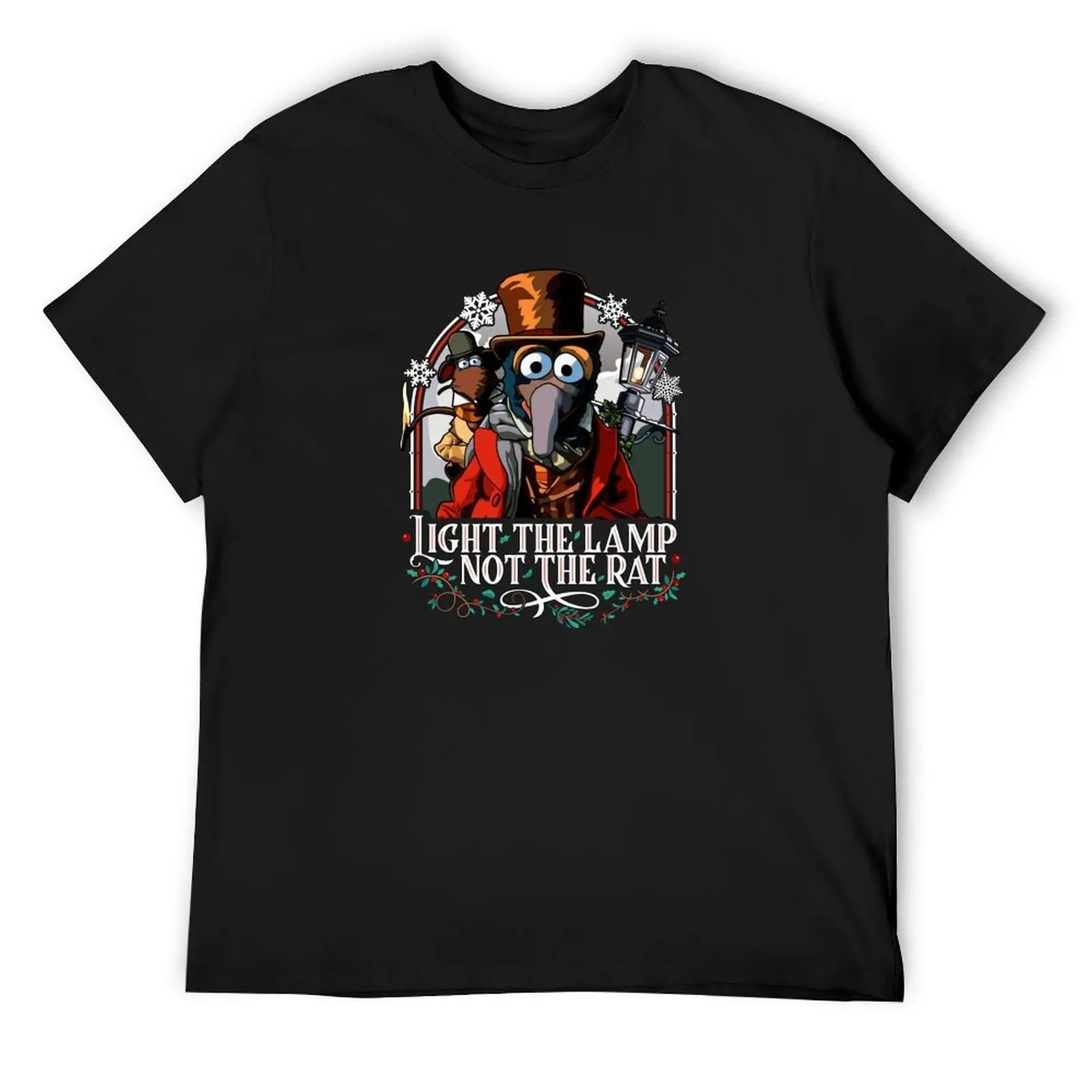 

Muppet Christmas Carol - Light The Lamp Not The Rat T-Shirt shirts graphic tee tops Funny t-shirts mens white t shirts