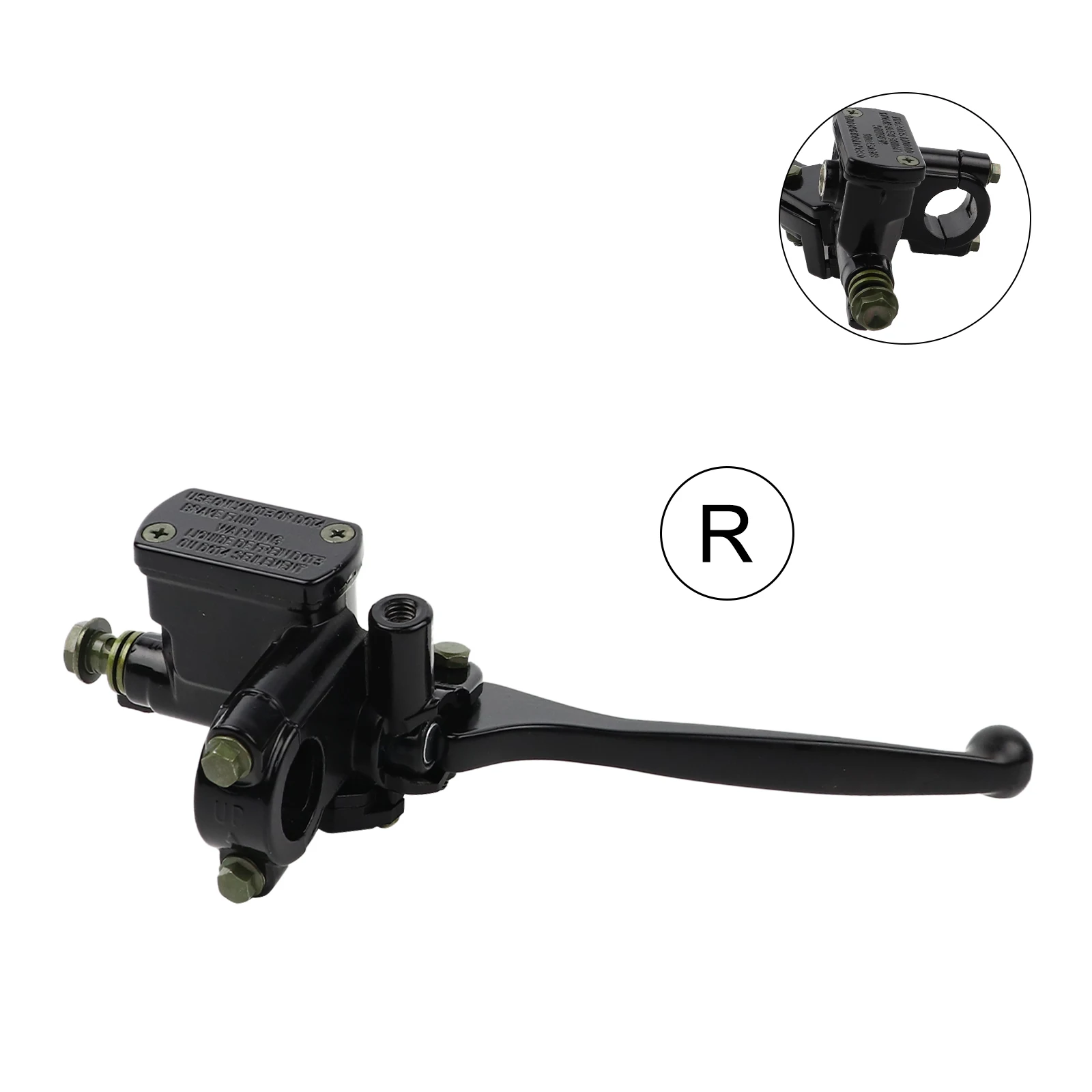 AliExpress FLYPIG Motorcycle Brake Pump Right Hydraulic Brake Master Cylinder Lever for GY6 50cc 70cc 90cc 110cc 125cc Scooter Moped ATV Dirt Bike