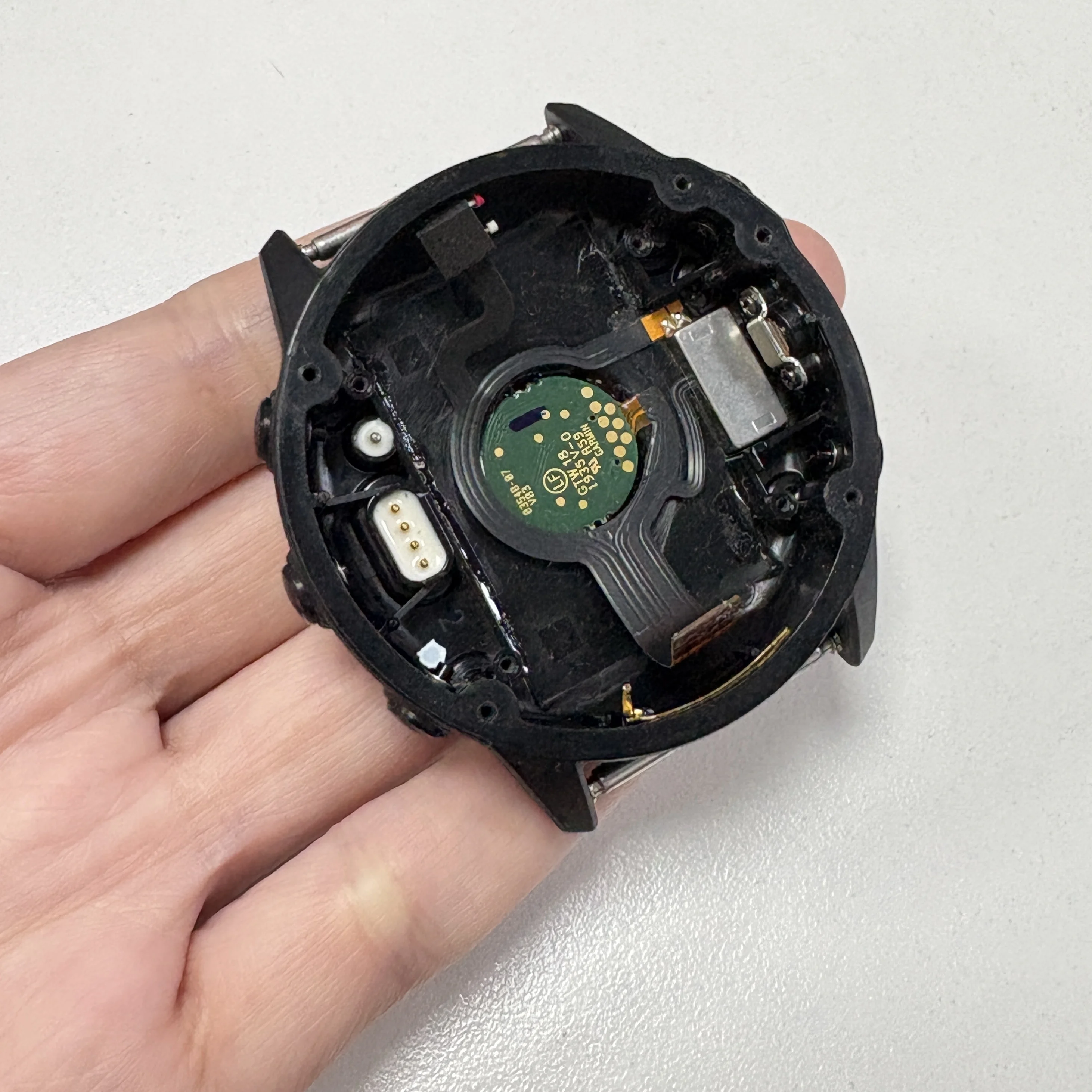 For Garmin Fenix 6X Pro Back Cover Case Without Battery Smart Part Repair Replacement With Power Button