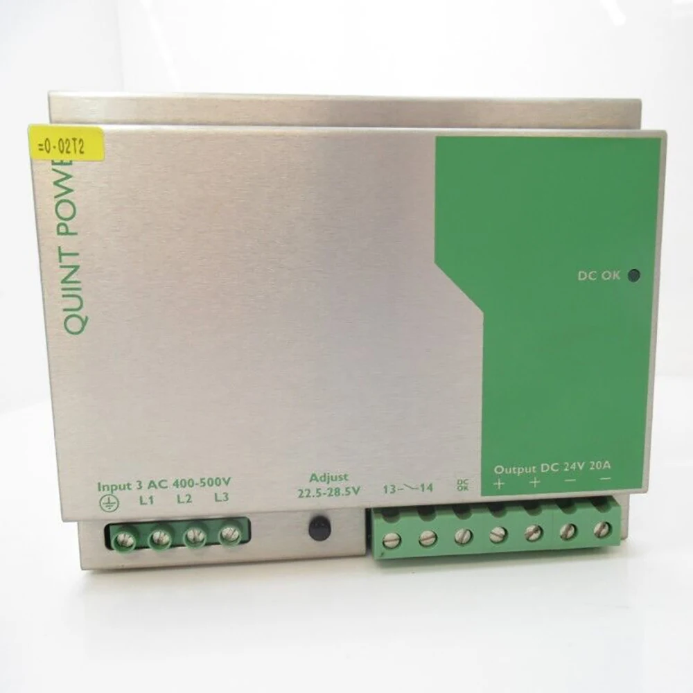 2938727 QUINT-PS-3X400-500AC/24DC/20 QUINT POWER 24VDC/20A Switching Power Supply ทํางานได้ดีคุณภาพสูง Fast Ship