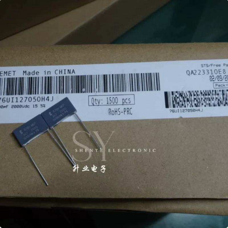 10pcs-100pcs KEMET R76UI127050H4J 0.0027uf/200V 2.7nf 2700pf 2n7 272 brand new