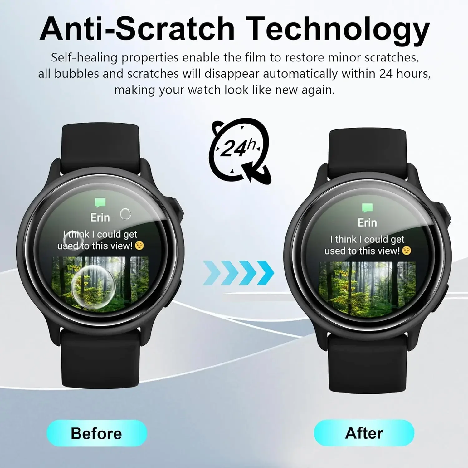 1/3/5 Pcs for Garmin Vivoactive 6 Screen Protector Anti-scratch Watch Protective Film Waterproof PUMA Composite Films Not Glass