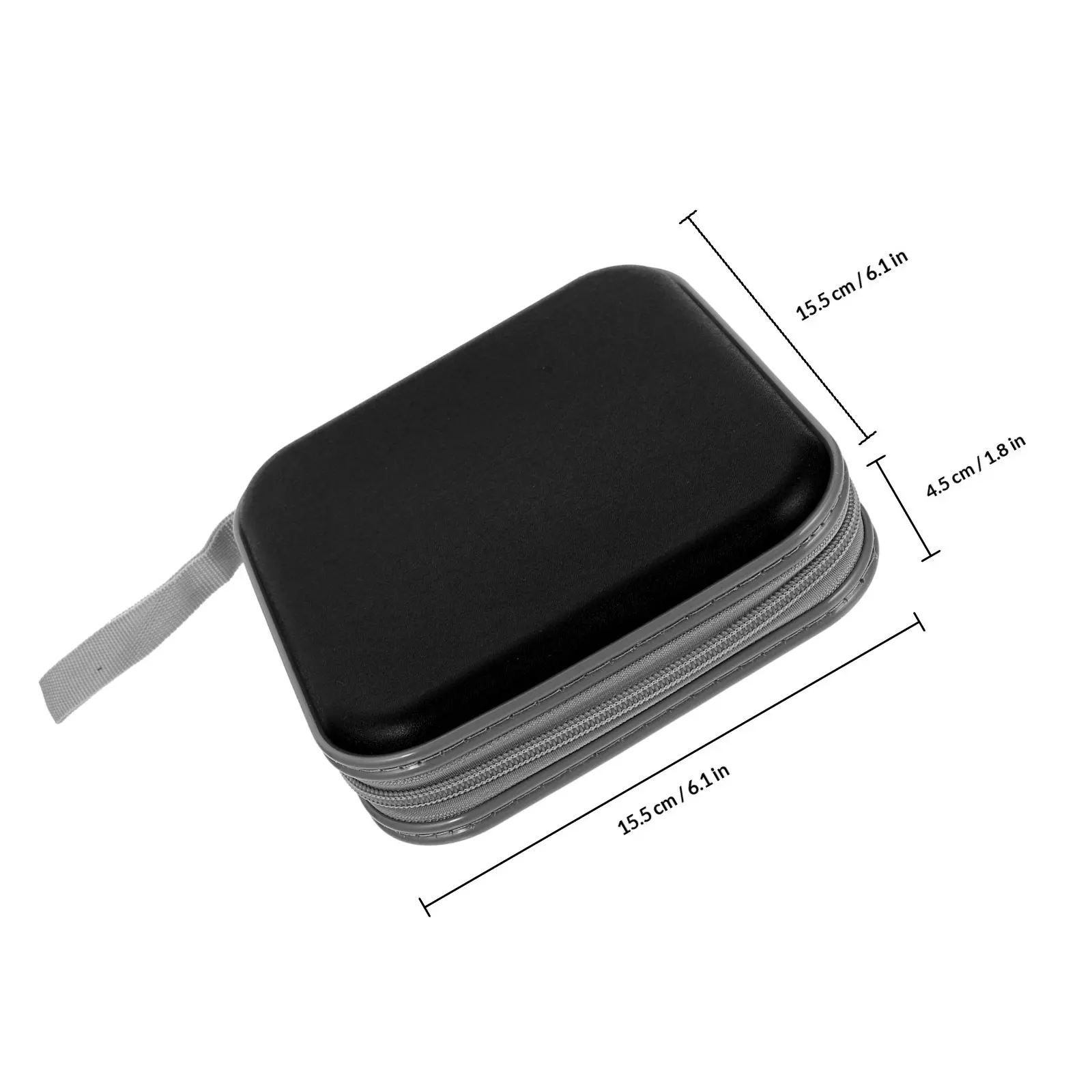 1Pcs Cd Zipper Case Large Capacity Storage Bag 40 Disc Organizer Portable Dvd Storage Car Cd Holder Scratch-Proof