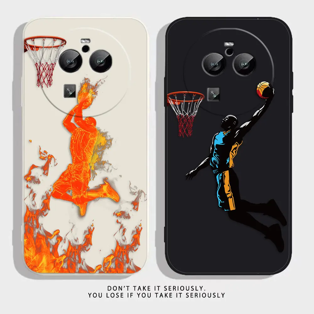 Basketball Shooting Dunk Case For OPPO FIND X5 X6 X3 X2 REALME X7 X50 RENO ACE 2 2Z 4Z 4 6 7 C53 5Z 5F 7Z PRO Case Funda Shell