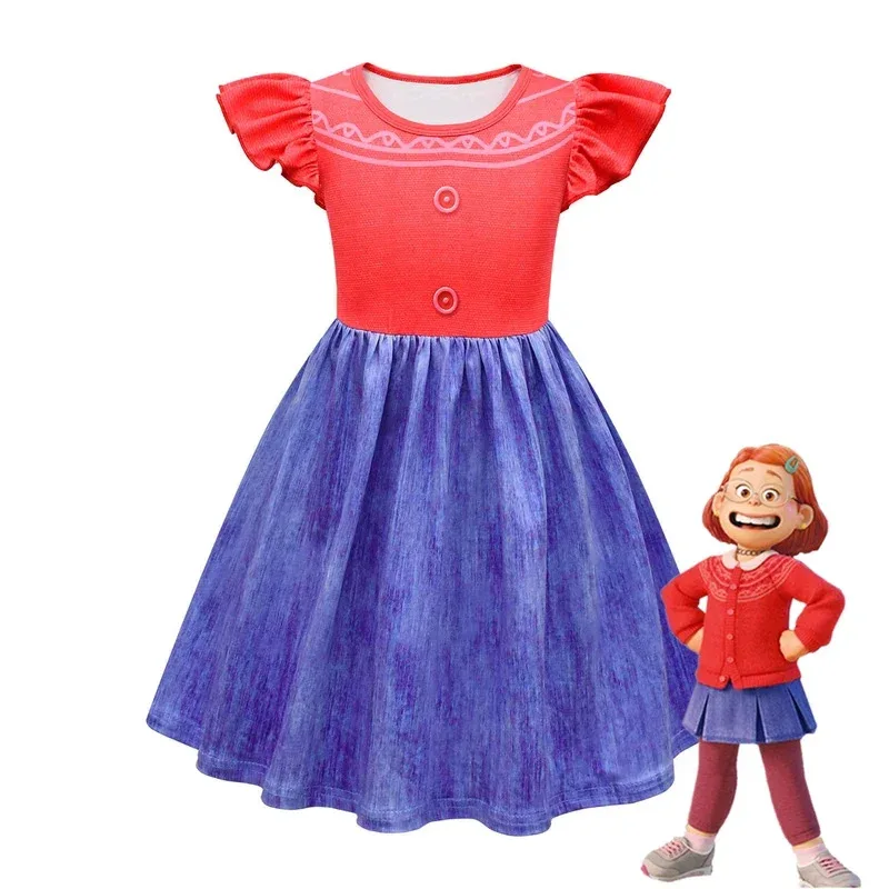 Anime turn costume rosso abito da principessa vestito sexy per ragazze cosplay Mei rosso carnevale festa di compleanno vestito per ragazze costume