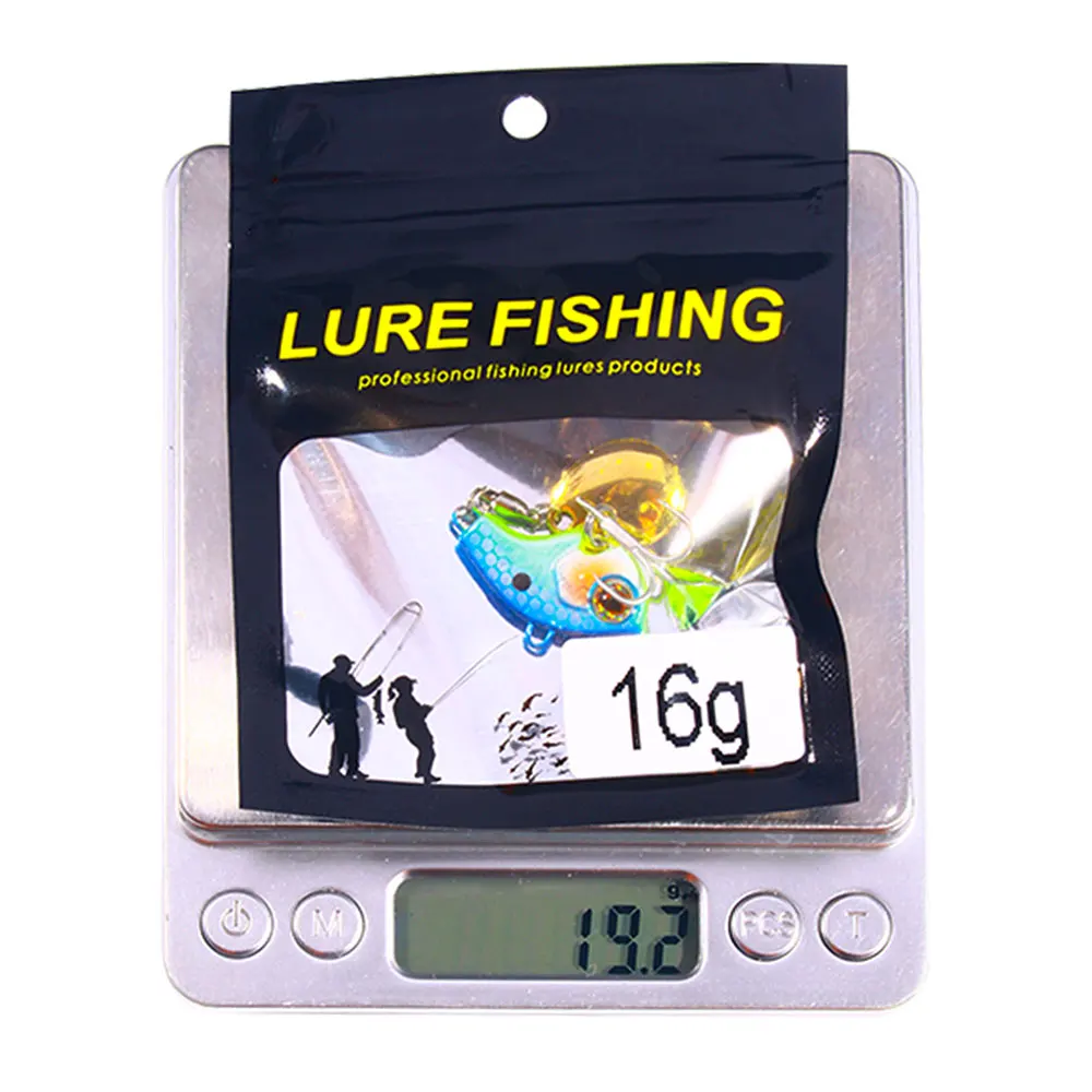 HENGJIA Rotierender VIB-Vibrationsköder aus Metall, 9 g, 13 g, 16 g, 22 g, Spinner, sinkender Löffel, Pin, Kurbelköder, Pailletten, Köder, Angelgerät – Detail 7