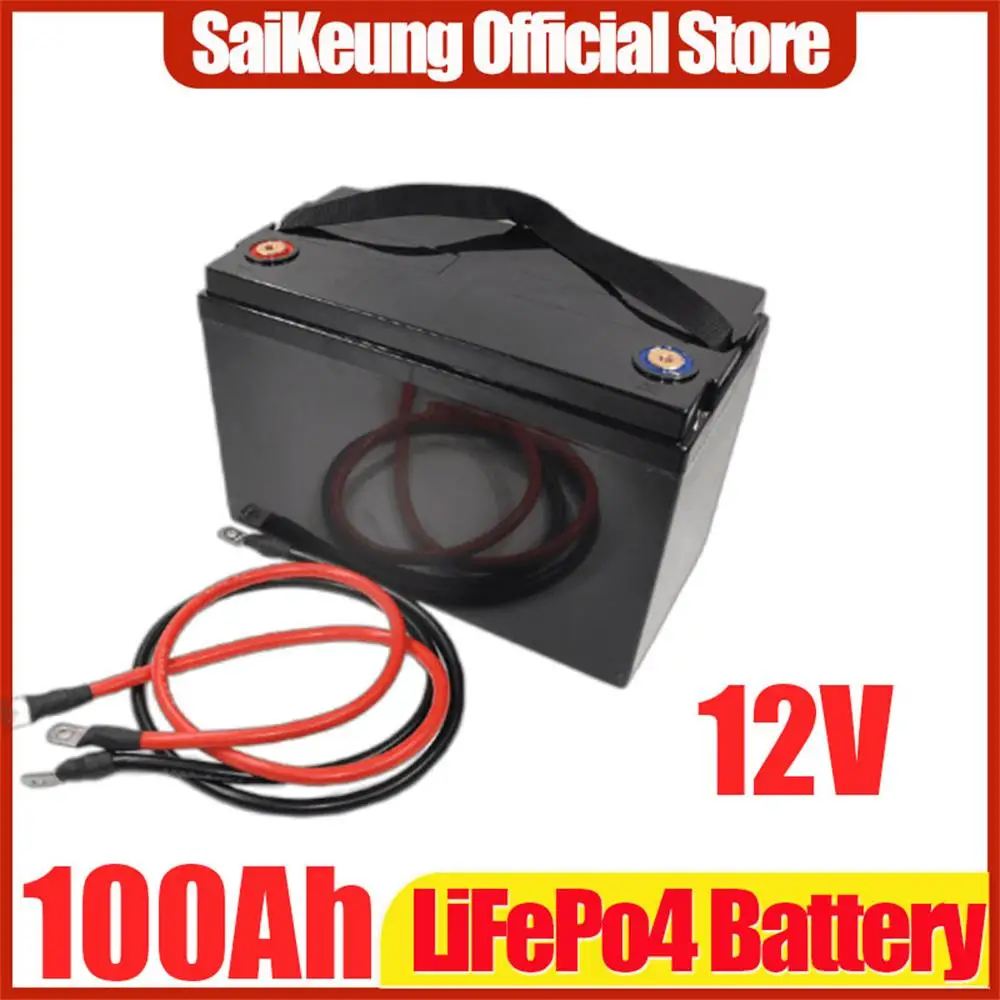 قابلة للشحن ليثيوم الحديد الفوسفات lifepo4 100 ، 4 ، 4 ، 4 ، 200ah خلايا 12.8 فولت بطارية 12 فولت بطارية ليثيوم 150ah الخلايا الشمسية