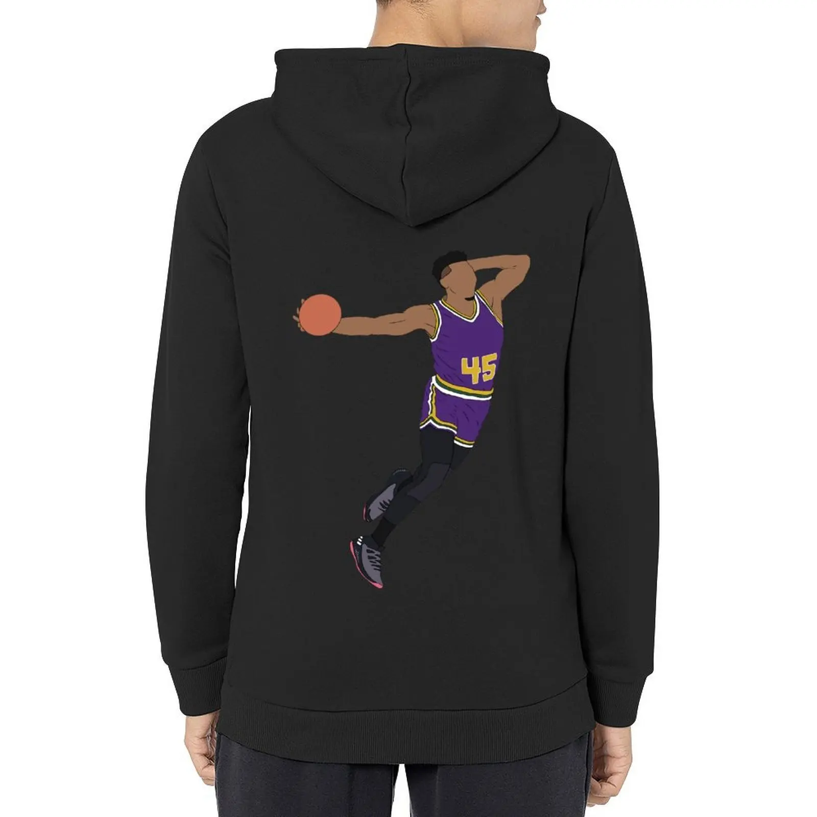 

Donovan Mitchell The Mailman Hoodie men's coat men wear korean clothes korean style clothes japanese hoodie