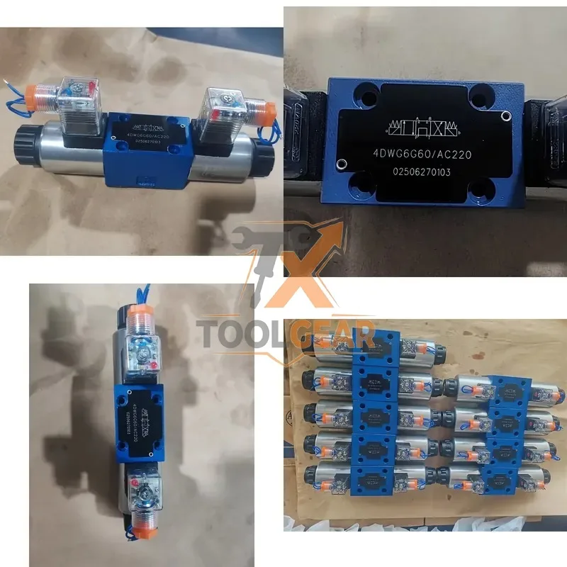2026China*Factory* OEM 4WE Series 4WE6 4WE10 4WEH16 4WEH25 Hydraulic Directional Control Solenoid Valve 4DWG6G60/AC220
