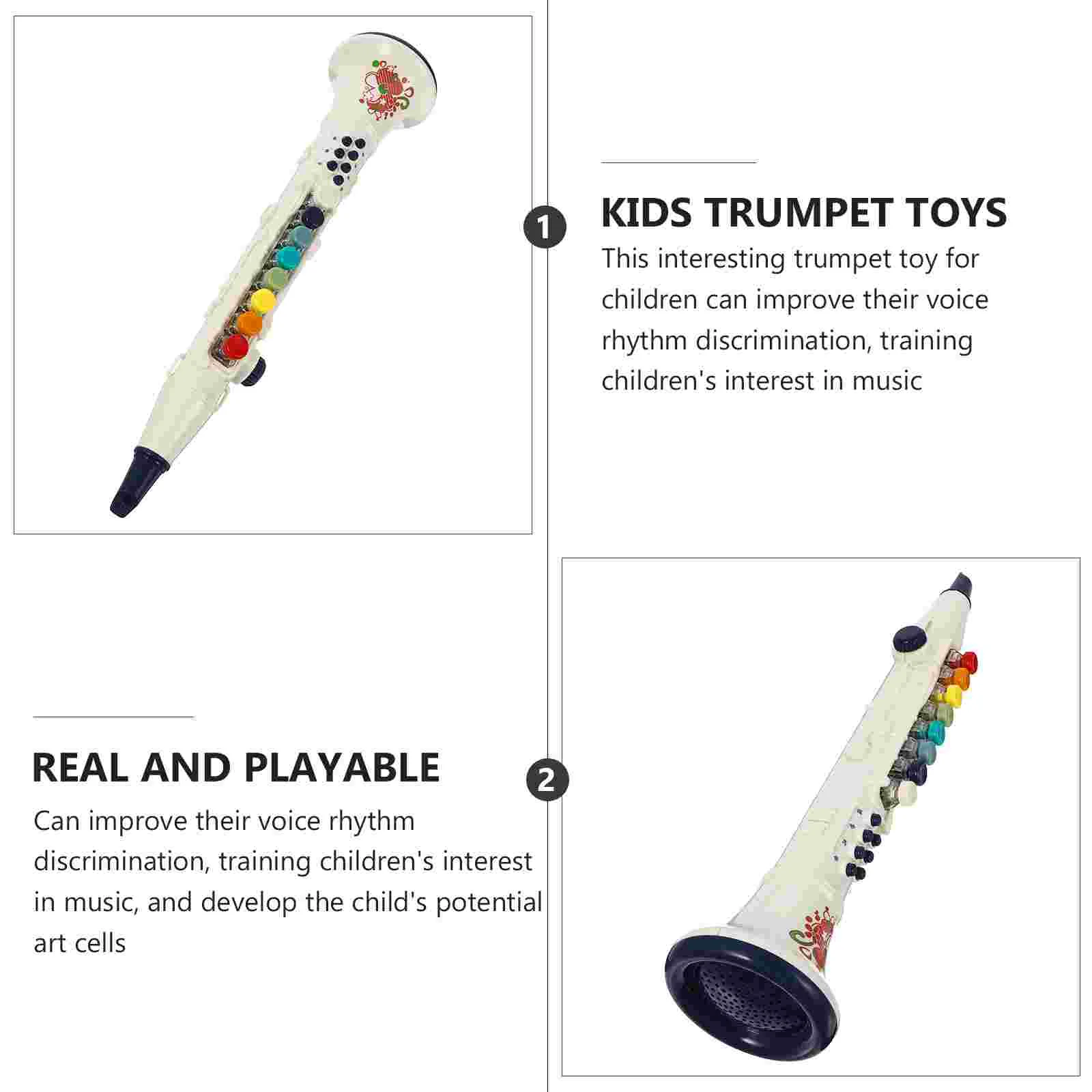 ألعاب الكلارينيت لآلات النفخ للأطفال الصغار للفتيات والأطفال ألعاب موسيقية وتعلم ABS