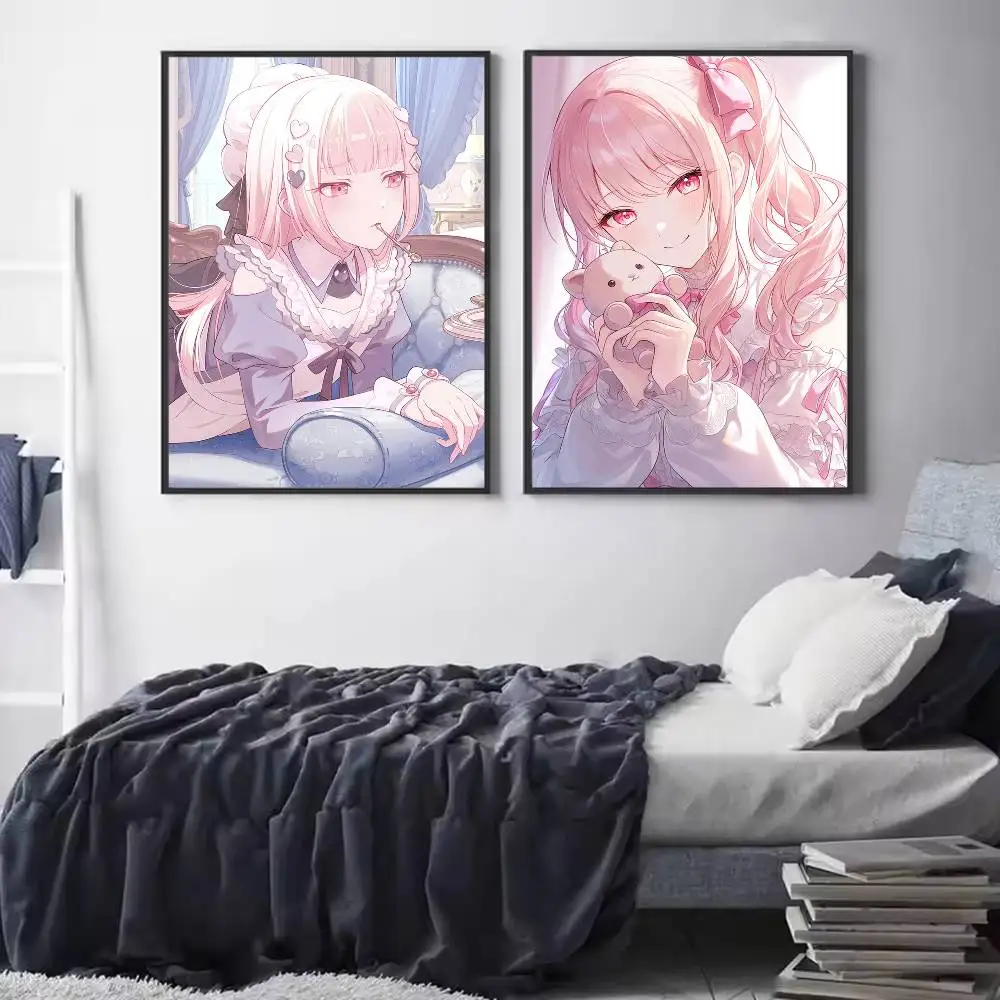 P-Project SEKAI  A-Akiyama Poster HD Self Adhesive Waterproof Wall Art Ideal for Home Office Dorm Gift