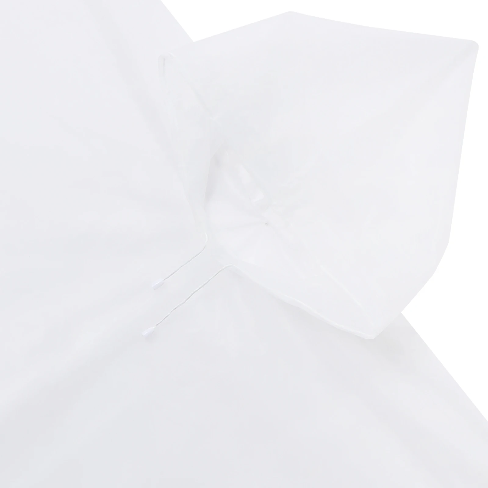 

2 pcs Raincoat Adult Ponchos Hood Reusable Clear Pu Coats Women Waterproof Jacket Portable Travel Outdoor Activities