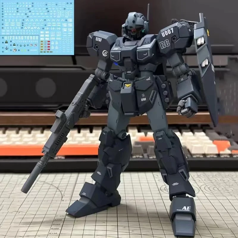 BAOBAO modelo HG 1/144 RGM-96X Jesta, Kit de modelos de ensamblaje, colección de robots, figuras de acción de plástico, Kits de modelos, Hobby, juguetes personalizados