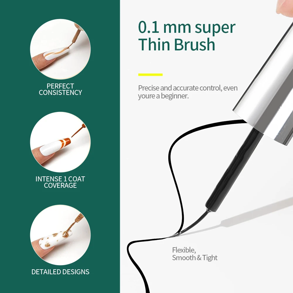 طلاء جل أظافر 8 مل - 5 ألوان اختيارية جل لامع مع فرشاة طويلة نقع قبالة الأشعة فوق البنفسجية علاج نقع قبالة جل الأشعة فوق البنفسجية للأظافر في الصالونات