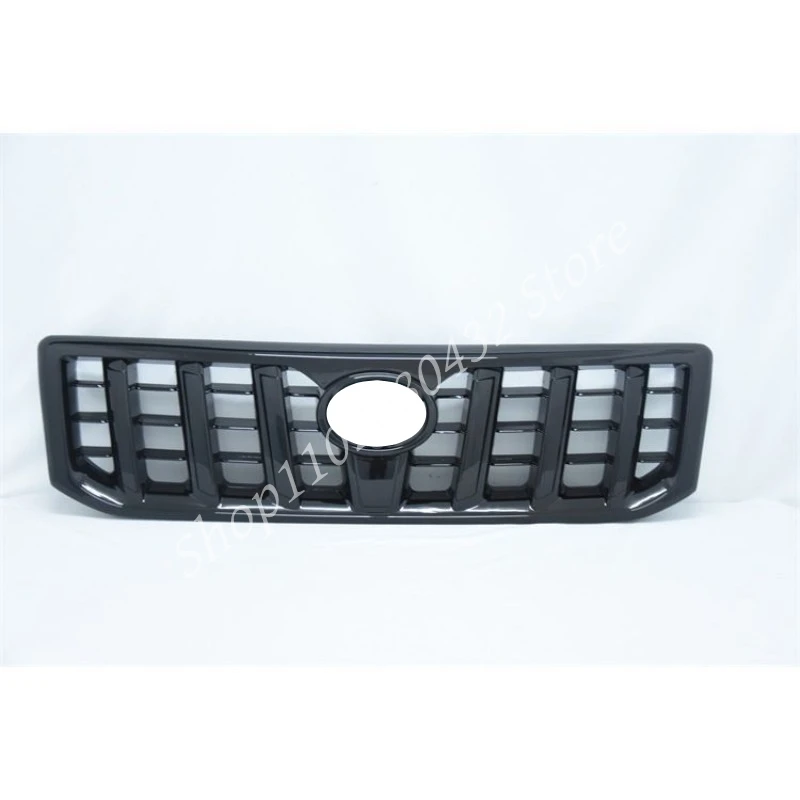 Front Bumper Grill Radiator Grille for Toyota Land Cruiser 120 Prado Lc120 Fj120 2700 4000 2003-2009 Piano black carbon