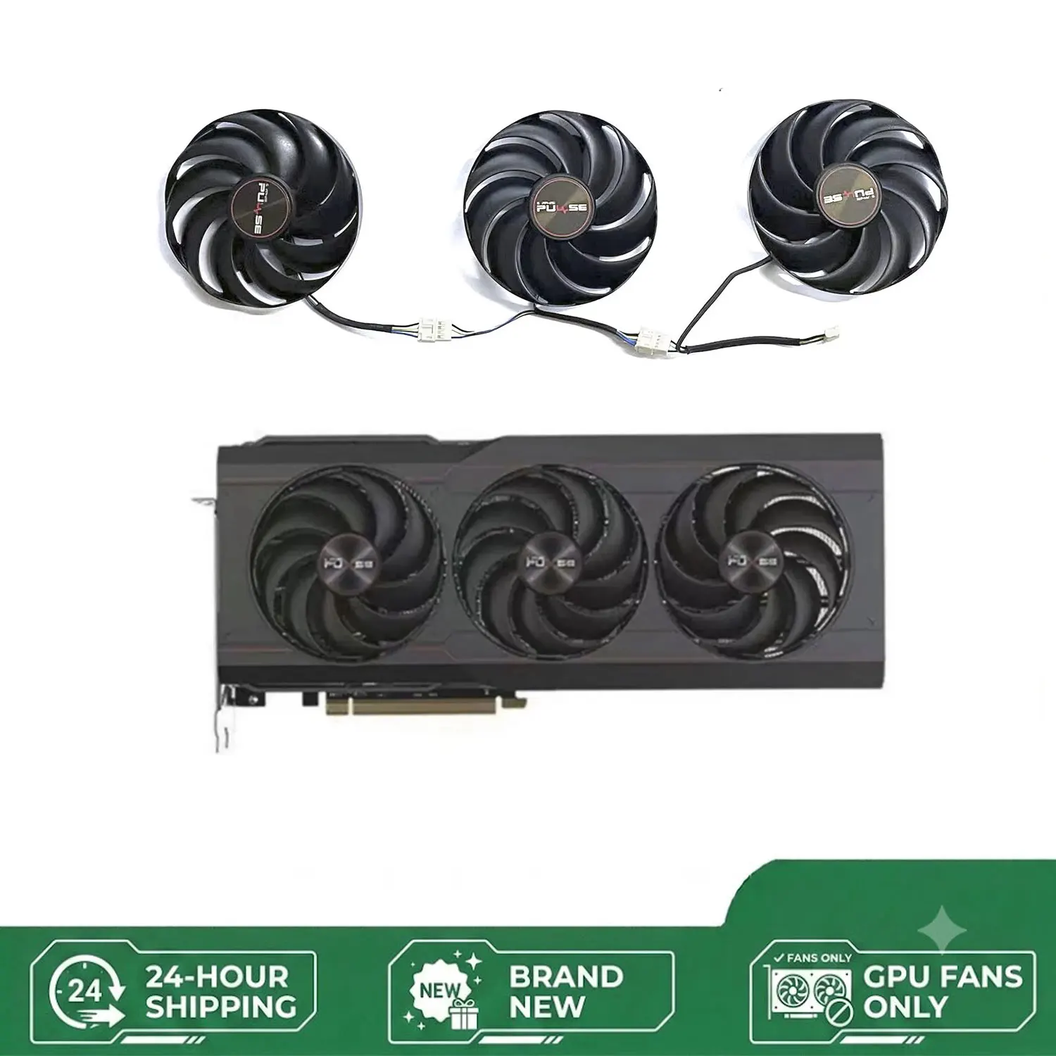 Cooling fan for SAPPhiRE PULSE AMD Radeon RX 6800 6800XT gaming graphics card FDC10H12D9-C 85MM 4PIN GPU fan