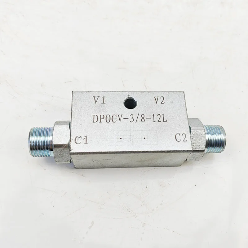 DPOCV3/812L Bidirectional Hydraulic Balance Lock Valve, Cylinder Check Valve for Engineering Crane Hydraulic System Equipment