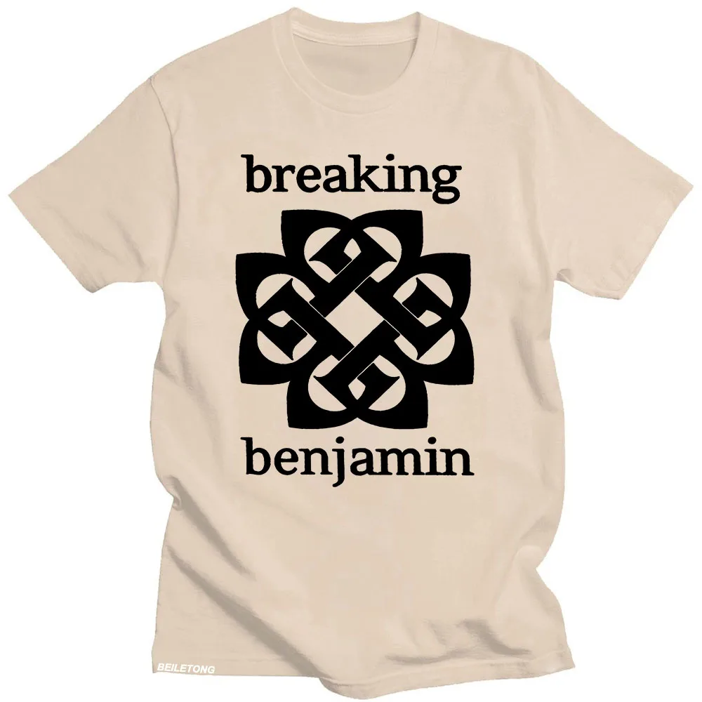 كسر Benjamin تي شيرت نمط طباعة 2025 الصيف للجنسين الهيب هوب ريترو القطن تي شيرت القوطية تي شيرت عالية الجودة تي شيرت #3
