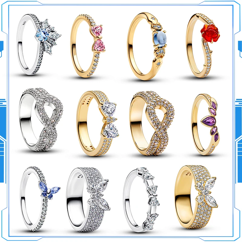 خواتم فضية مخصصة عيار 925 للرجال والنساء، مثالية لأي مناسبة خطوبة، زوج القلادة، هدية مجوهرات ذاتية الصنع