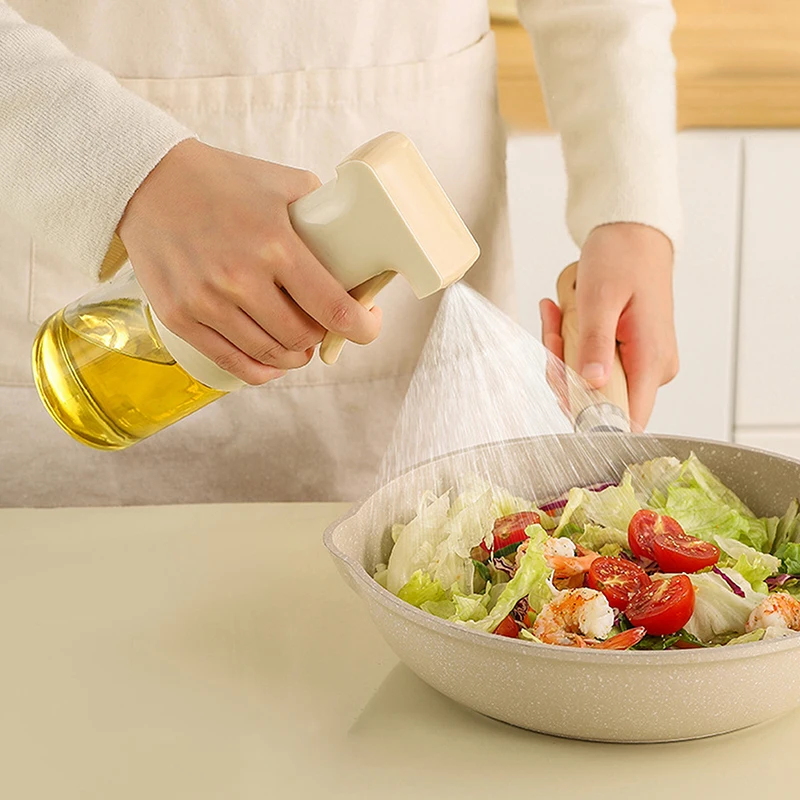 Rociador de aceite para cocinar, botella pulverizadora de aceite de oliva: pulverizador de aceite de vidrio mejorado, pulverizador de cocina de primera calidad, accesorios de cocina.