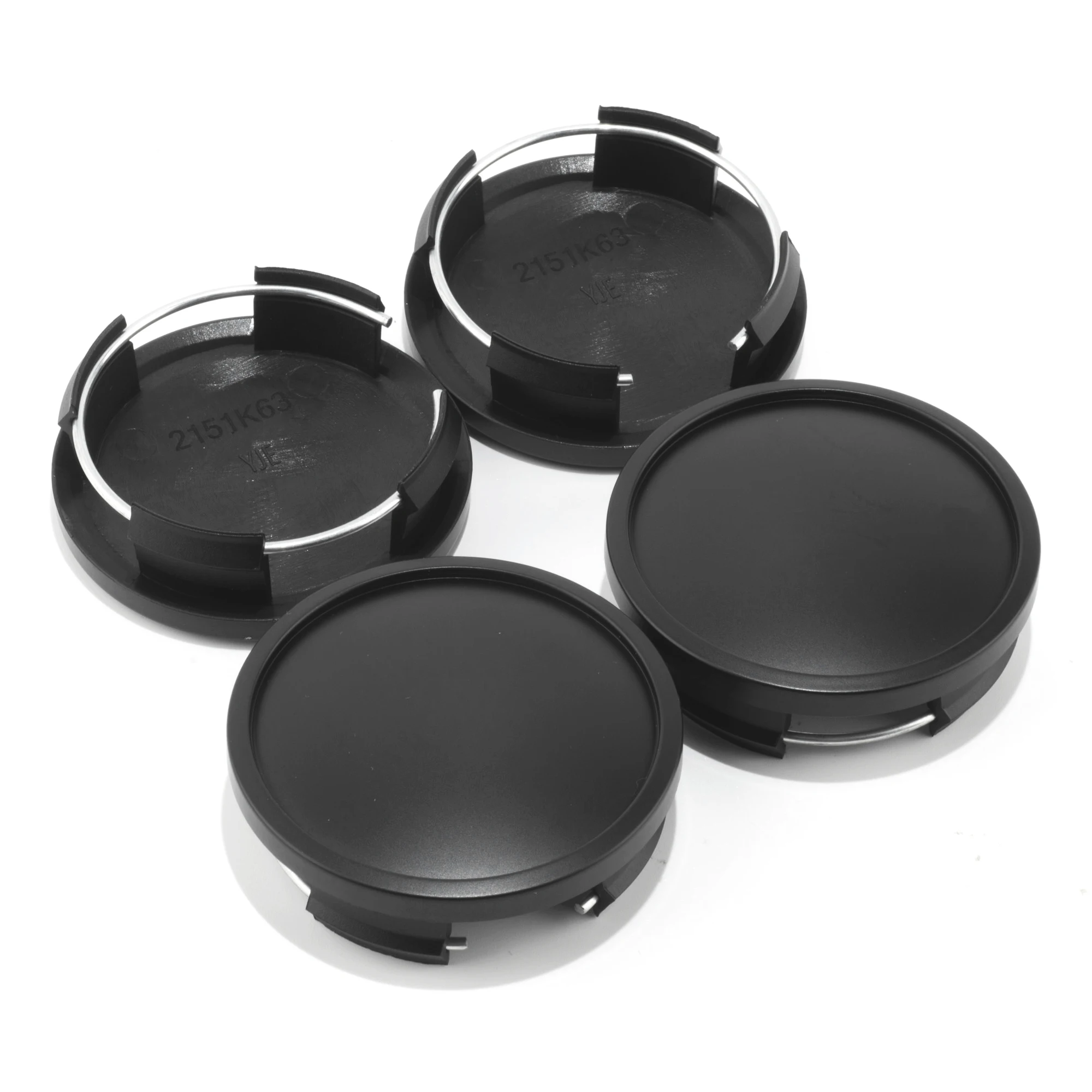 외부 부품용 휠 센터 허브 캡, ABS 림 커버 부품 액세서리, OD 62.8mm, 2.47 "ID 56mm, 2.20", 2 개, 4 개