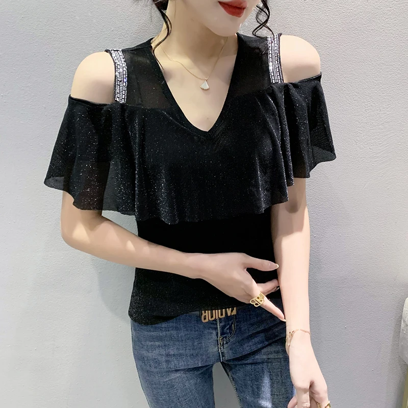 2023 spring summer new fashion casual woman t-shirt lady beautiful nice women Tops female Cheap wholesale dropshipping Py6326